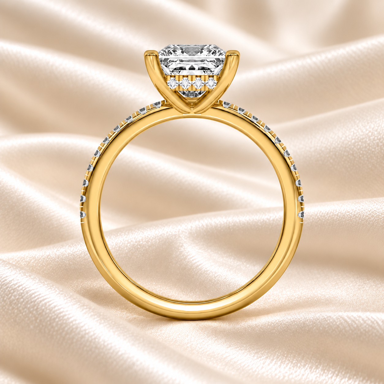 Hidden Halo Rings