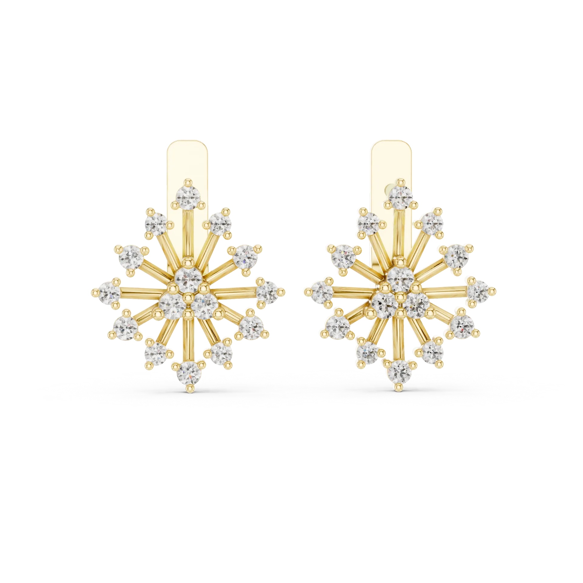 Transcendent Round Stud Earrings