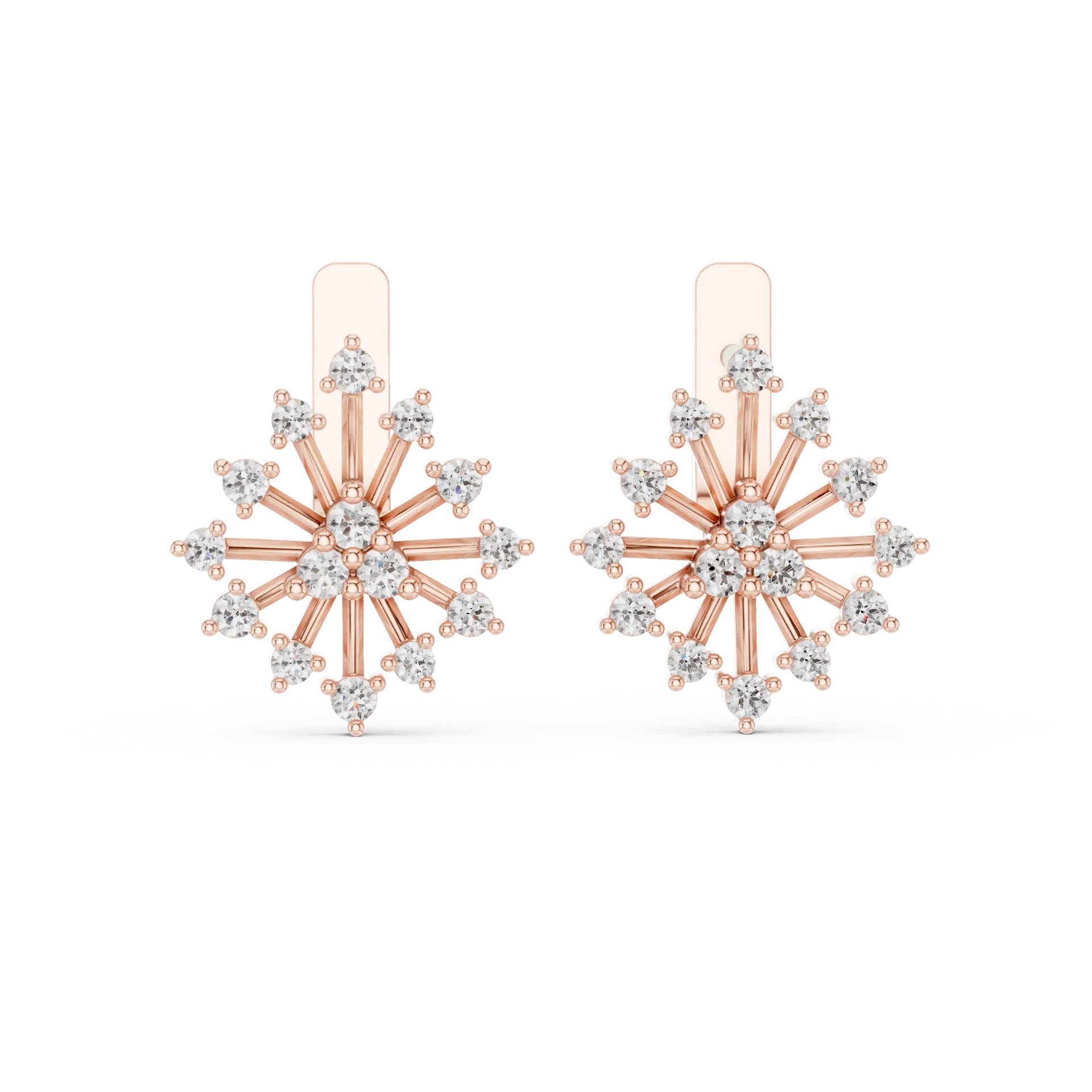 Transcendent Round Stud Earrings