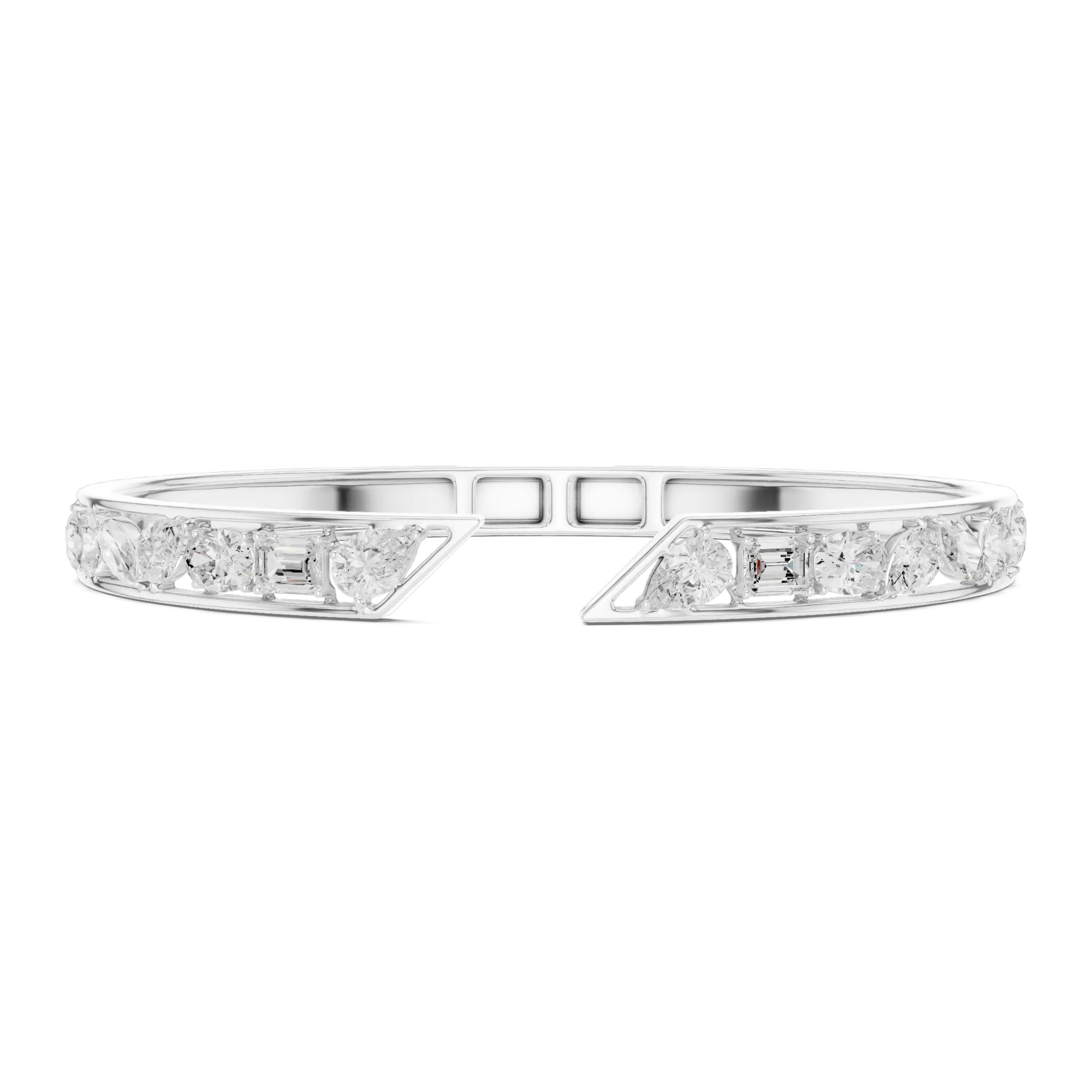 Geometric Bypass Multi Shape Bangle