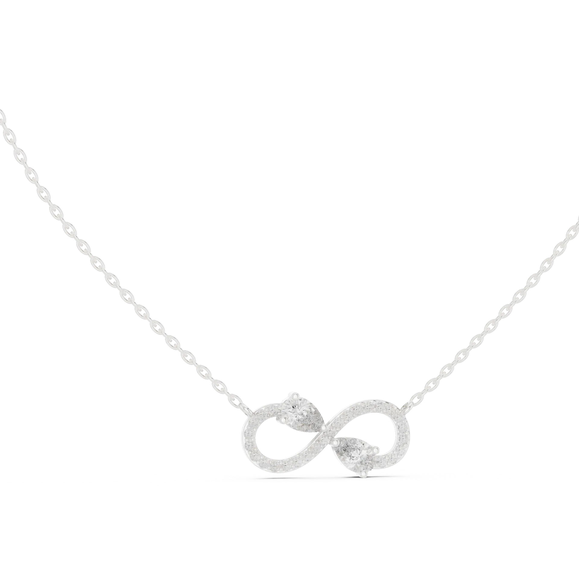 Toi-Et-Moi Pear Infinity Fashion Pendant