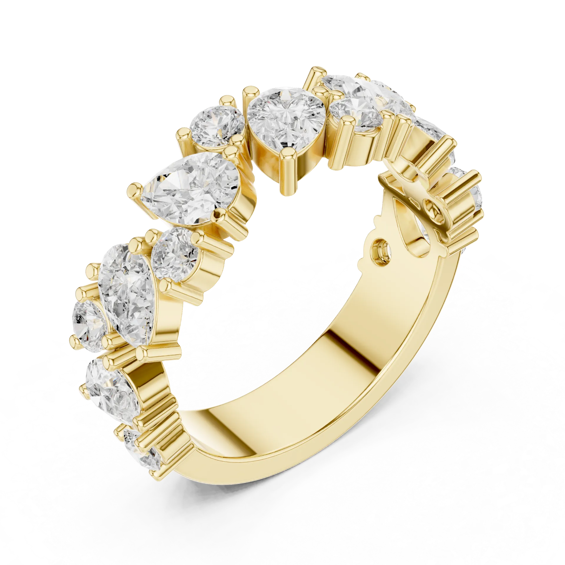 Mosaic Meadow Diamond Band