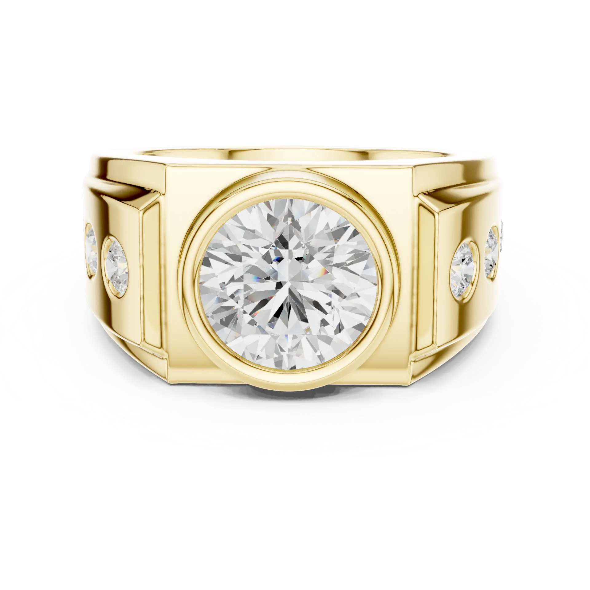 Imperial Bezel Diamond Ring
