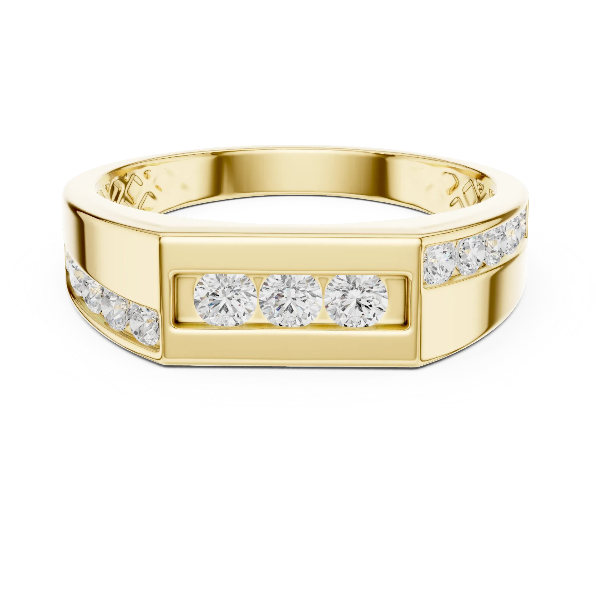 Zenith Channel Signet Band