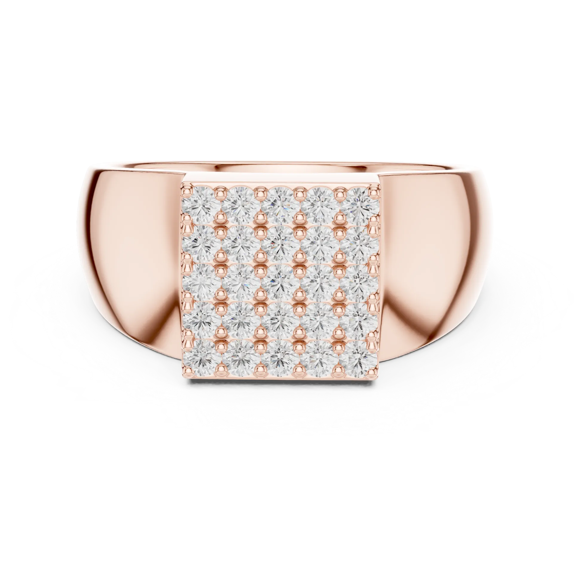 Centurion Pavé Grid Ring