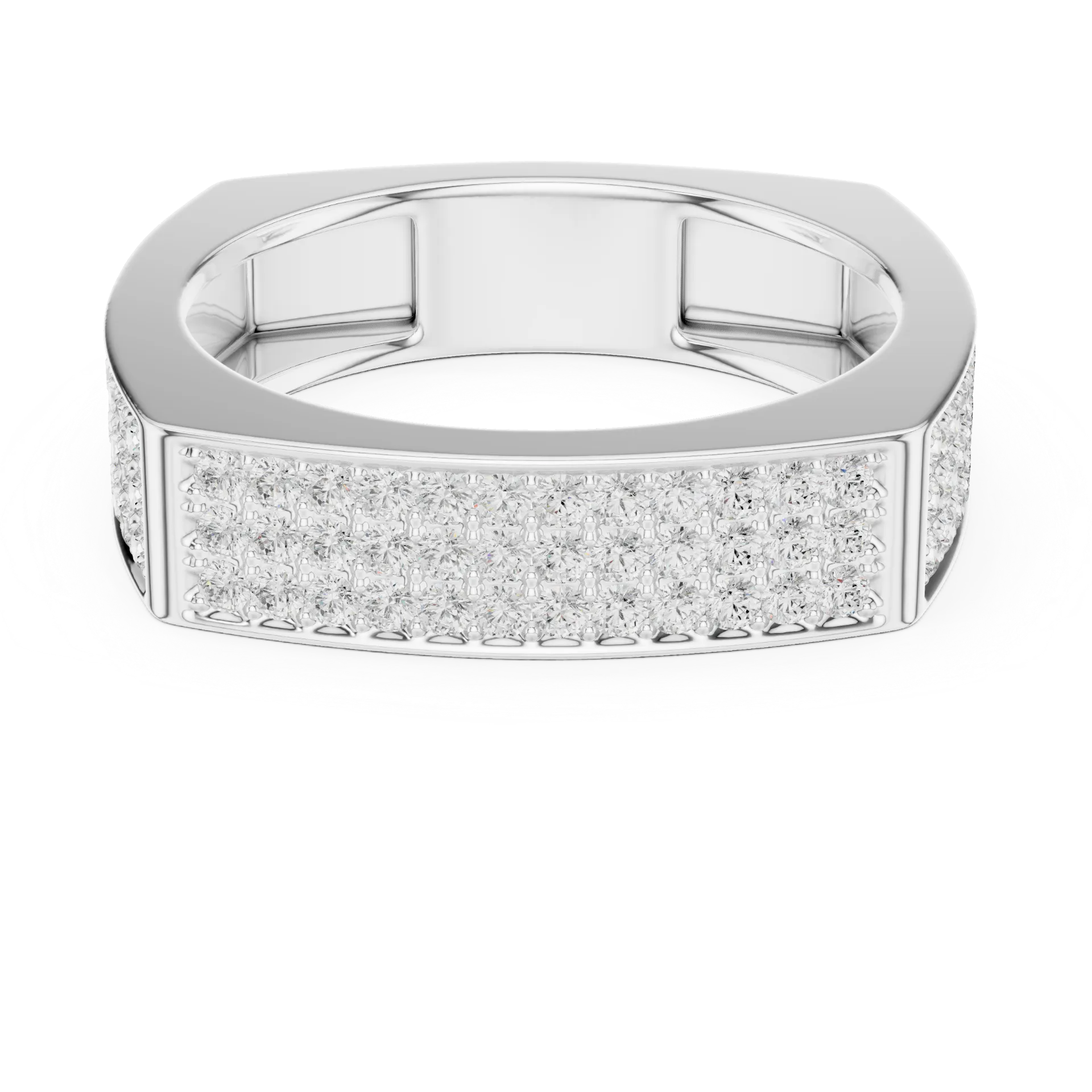 Aurelian Micro-Pavé Ring