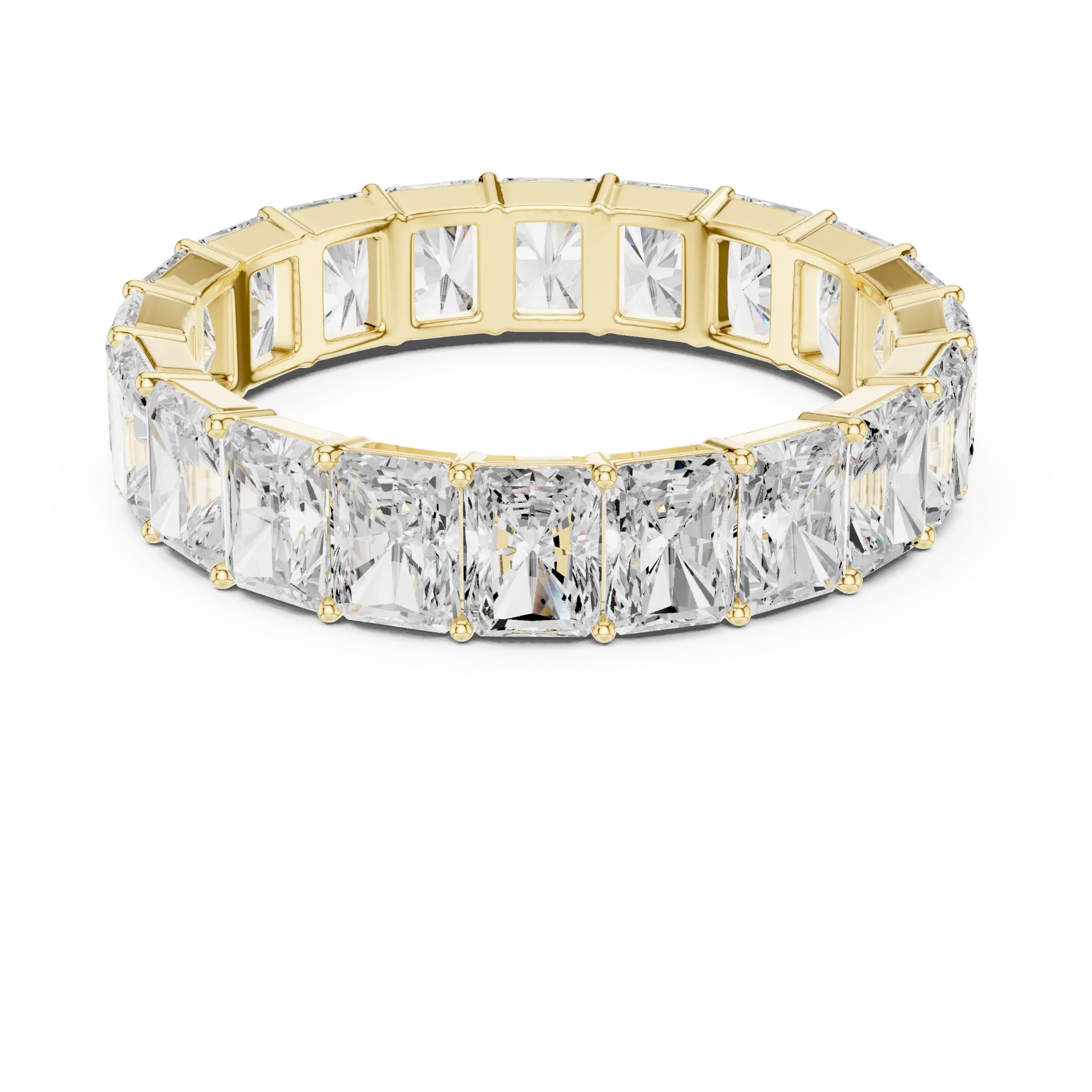 Solarium Radiant Eternity Ring